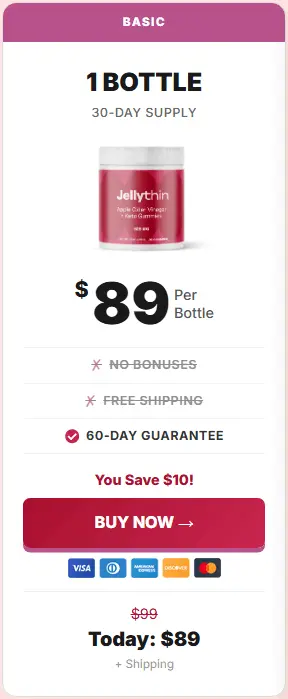 Buy JellyThin 1 Bottle